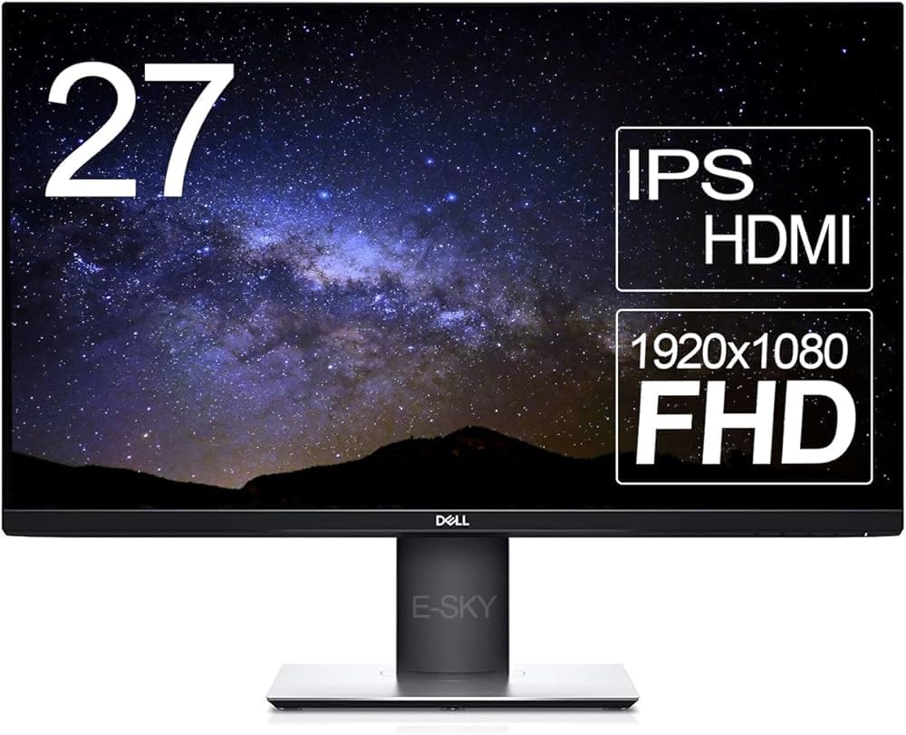 Amazon.co.jp: 【整備済み品】デル Dell P2719H 27インチ 3辺狭額縁